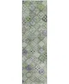 Dalyn Solace Sl6 2'3"x7'6" Runner Area Rug In Green
