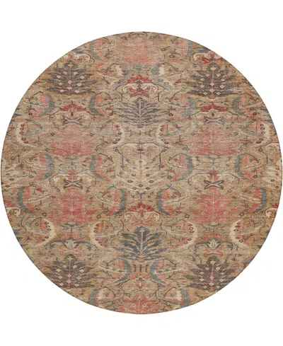 Dalyn Solace Sl7 8'x8' Round Area Rug In Multi
