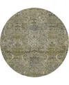 Dalyn Solace Sl7 8'x8' Round Area Rug In Green