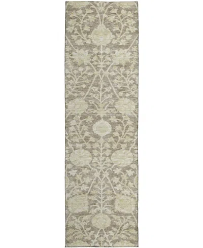 Dalyn Solace Sl8 2'3"x7'6" Runner Area Rug In Gray