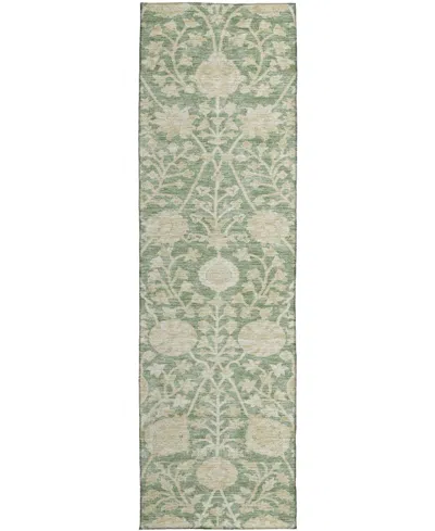Dalyn Solace Sl8 2'3"x7'6" Runner Area Rug In Green