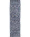 Dalyn Solace Sl9 2'3"x7'6" Runner Area Rug In Blue