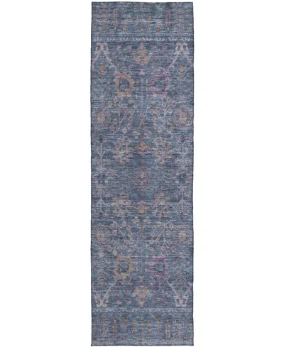 Dalyn Solace Sl9 2'3"x7'6" Runner Area Rug In Blue