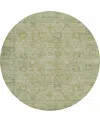 Dalyn Solace Sl9 8'x8' Round Area Rug In Green