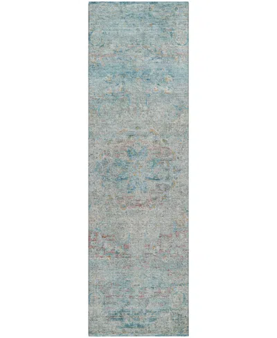 Dalyn Tabrook Tb1 2'3"x7'6" Runner Area Rug In Blue