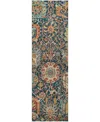 Dalyn Tabrook Tb10 2'3"x7'6" Runner Area Rug In Blue