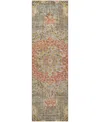 Dalyn Tabrook Tb11 2'3"x7'6" Runner Area Rug In Brown