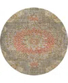 Dalyn Tabrook Tb11 8'x8' Round Area Rug In Multi