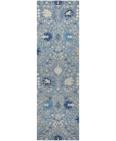 Dalyn Tabrook Tb12 2'3"x7'6" Runner Area Rug In Blue