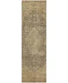 Dalyn Tabrook Tb13 2'3"x7'6" Runner Area Rug In Brown