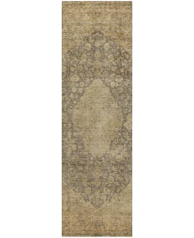 Dalyn Tabrook Tb13 2'3"x7'6" Runner Area Rug In Brown