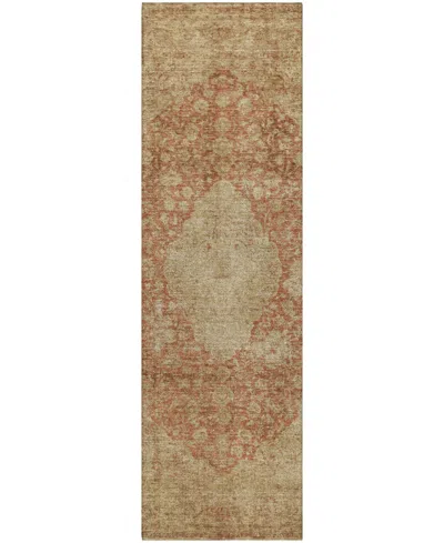 Dalyn Tabrook Tb13 2'3"x7'6" Runner Area Rug In Brown