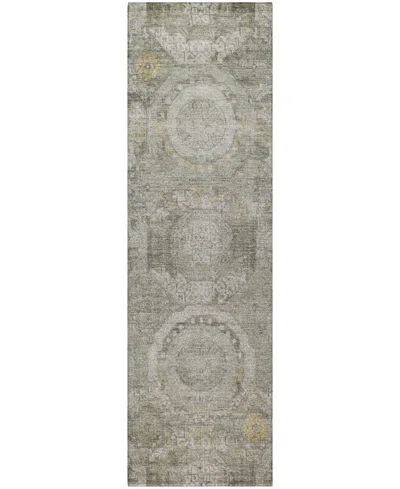 Dalyn Tabrook Tb14 2'3"x7'6" Runner Area Rug In Gray