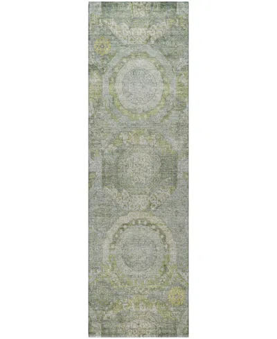 Dalyn Tabrook Tb14 2'3"x7'6" Runner Area Rug In Green