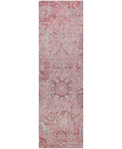Dalyn Tabrook Tb15 2'3"x7'6" Runner Area Rug In Pink