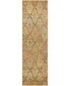 Dalyn Tabrook Tb2 2'3"x7'6" Runner Area Rug In Brown
