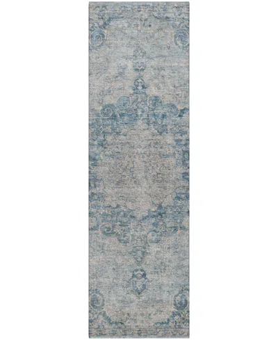 Dalyn Tabrook Tb5 2'3"x7'6" Runner Area Rug In Blue