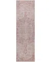 Dalyn Tabrook Tb5 2'3"x7'6" Runner Area Rug In Pink