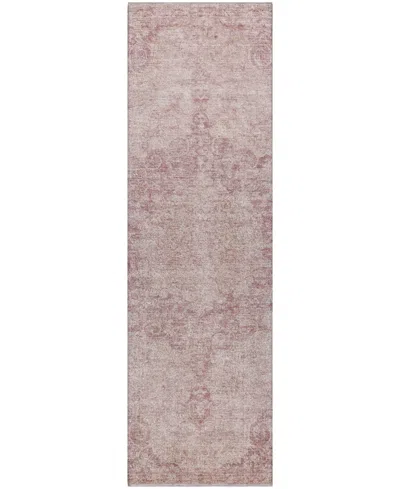 Dalyn Tabrook Tb5 2'3"x7'6" Runner Area Rug In Pink
