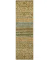 Dalyn Tabrook Tb7 2'3"x7'6" Runner Area Rug In Green