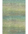 Dalyn Trevi Washable Tv1 2'3"x7'6" Runner Area Rug In Sage