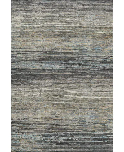Dalyn Trevi Washable Tv1 2'6"x3'10" Area Rug In Slate