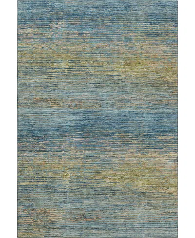 Dalyn Trevi Washable Tv1 8'x10' Area Rug In Denim