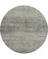 Dalyn Trevi Washable Tv1 8'x8' Round Area Rug In Taupe