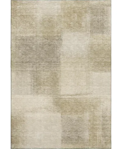 Dalyn Trevi Washable Tv10 8'x10' Area Rug In Taupe