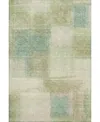 Dalyn Trevi Washable Tv10 9'x12' Area Rug In Moss