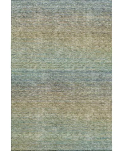 Dalyn Trevi Washable Tv11 2'3"x7'6" Runner Area Rug In Blue