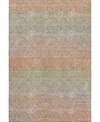 Dalyn Trevi Washable Tv11 8'x10' Area Rug In Coral