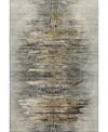Dalyn Trevi Washable Tv14 5'x7'6"area Rug In Gray