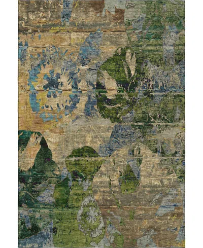 Dalyn Trevi Washable Tv15 2'6"x3'10" Area Rug In Taupe