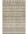 Dalyn Trevi Washable Tv19 3'x5' Area Rug In Taupe
