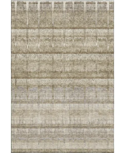 Dalyn Trevi Washable Tv19 3'x5' Area Rug In Taupe