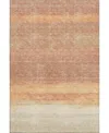 Dalyn Trevi Washable Tv2 2'3"x7'6" Runner Area Rug In Salmon