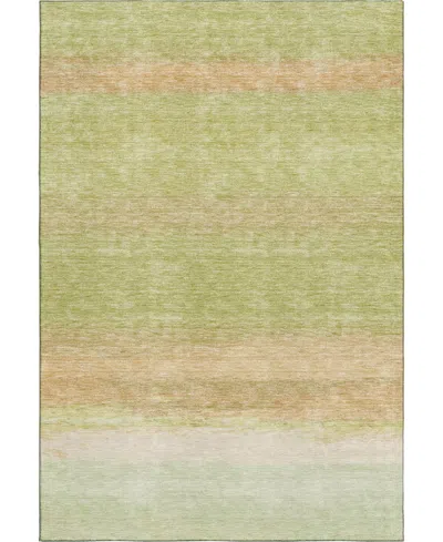 Dalyn Trevi Washable Tv2 3'x5' Area Rug In Sage