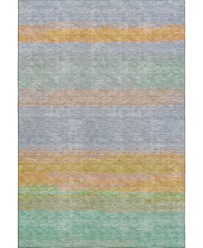 Dalyn Trevi Washable Tv2 8'x10' Area Rug In Lavender