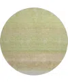 Dalyn Trevi Washable Tv2 8'x8' Round Area Rug In Sage