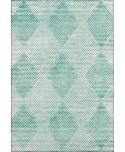 Dalyn Trevi Washable Tv4 8'x10' Area Rug In Teal