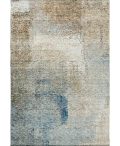 Dalyn Trevi Washable Tv5 2'6"x3'10" Area Rug In Taupe