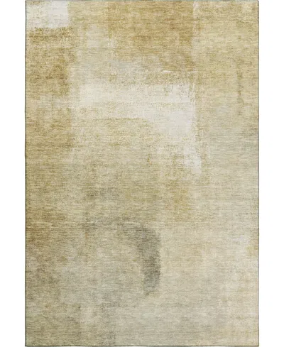 Dalyn Trevi Washable Tv5 9'x12' Area Rug In Wheat