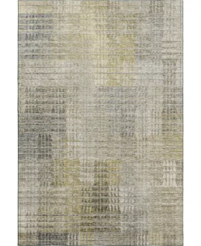 Dalyn Trevi Washable Tv6 2'3"x7'6" Runner Area Rug In Taupe