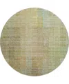 Dalyn Trevi Washable Tv6 8'x8' Round Area Rug In Beige