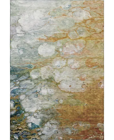 Dalyn Trevi Washable Tv7 10'x14' Area Rug In Paprika