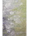 Dalyn Trevi Washable Tv7 2'3"x7'6" Runner Area Rug In Sage
