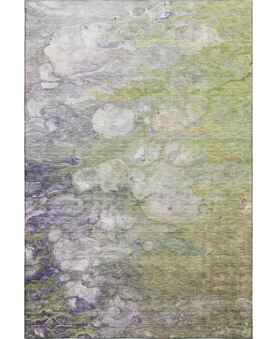 Dalyn Trevi Washable Tv7 5'x7'6"area Rug In Sage