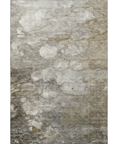 Dalyn Trevi Washable Tv7 5'x7'6"area Rug In Taupe