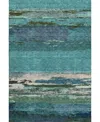 Dalyn Trevi Washable Tv8 8'x10' Area Rug In Teal